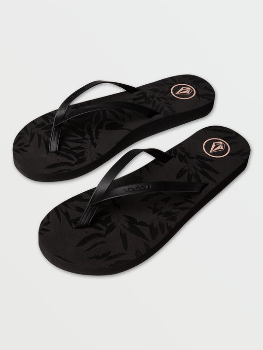 Color Me Spring Sandals - Black Out