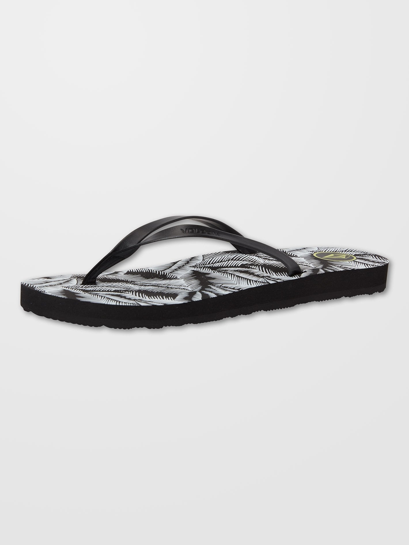 Color Me Spring Sandals - BLACK WHITE