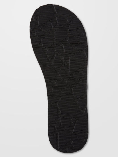 Color Me Spring Sandals - BLACK WHITE