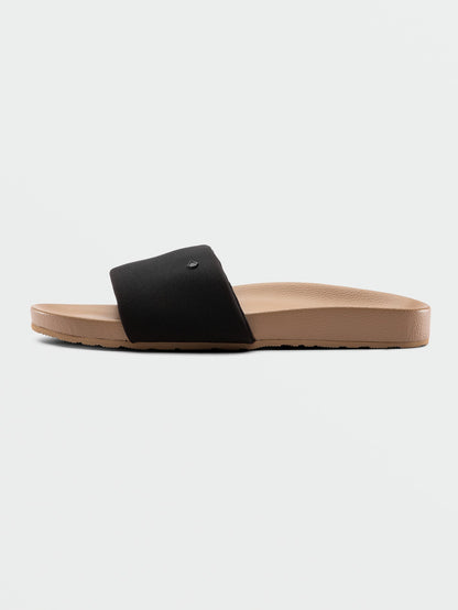 Volcom Cool Slide Sandals - BLACK