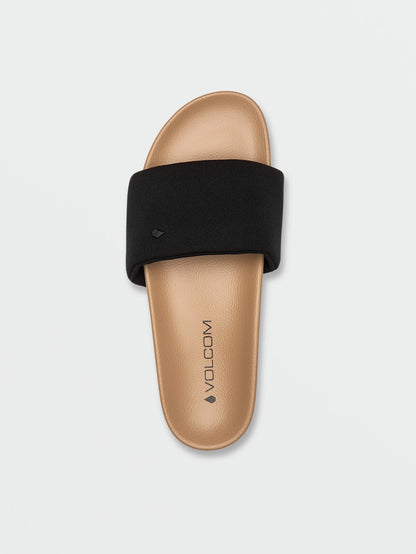 Volcom Cool Slide Sandals - BLACK