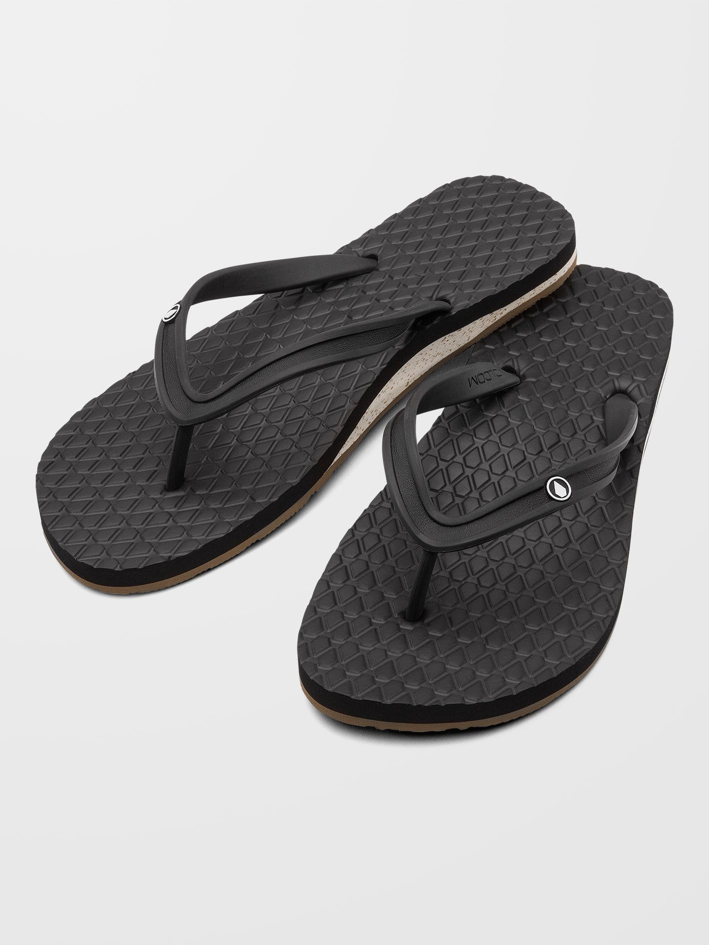Eco Concourse Sandals - BLACK WHITE