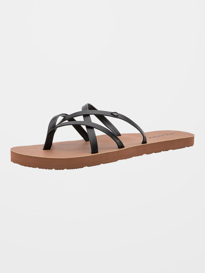 New School II Sandals - BLACK