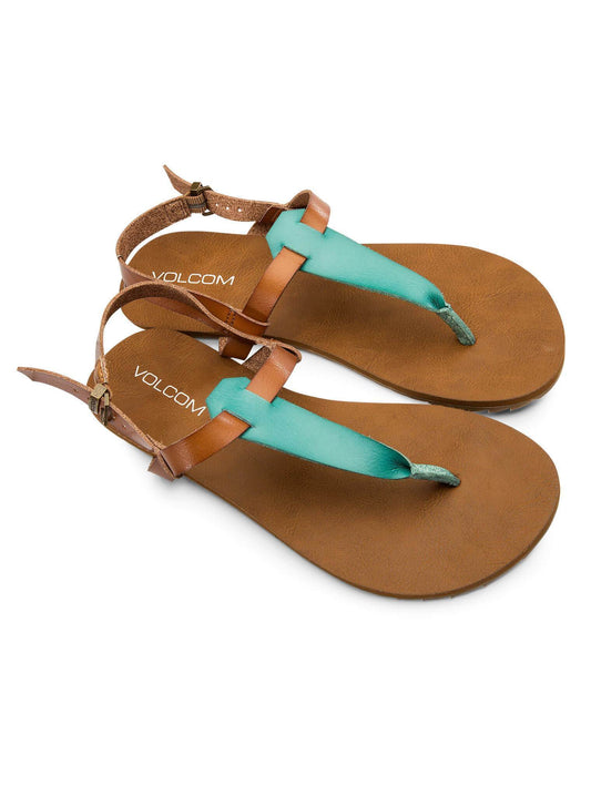Maya Sandals - Green Spray