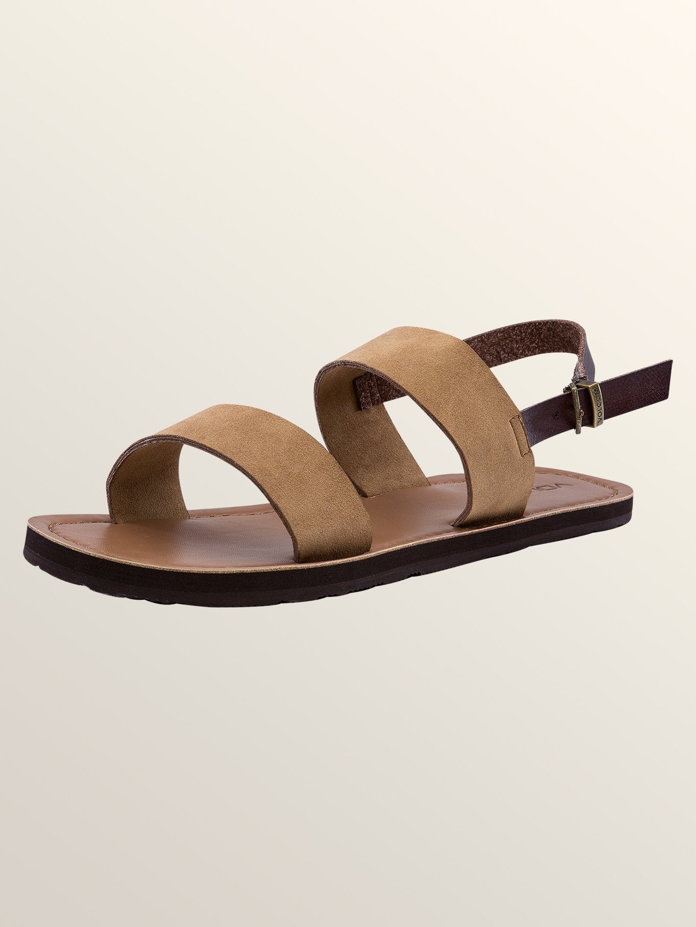 Stone Slide Sandals - Caramel