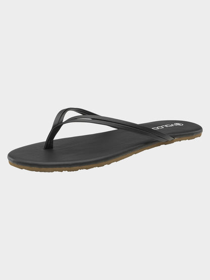 Wrapped Up Sandals - Black