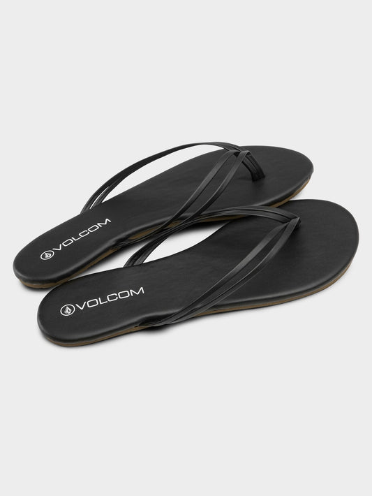 Wrapped Up Sandals - Black
