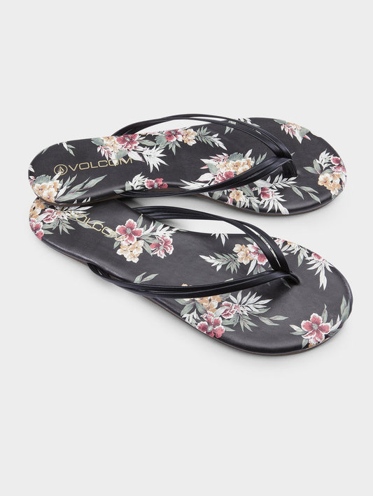 Wrapped Up Sandals  - Vintage Black