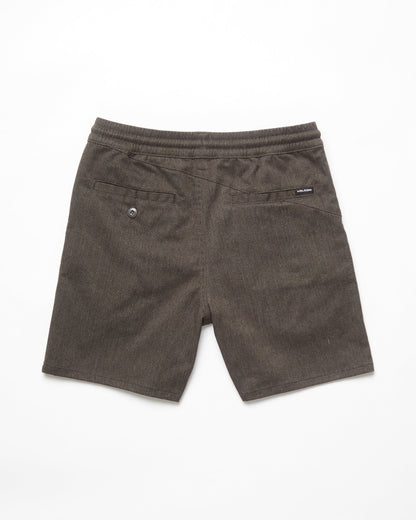 Frickin Elasticated Waist Short - CHARCOAL HEATHER - (KIDS)