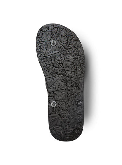 Big Boys Recliner Rubber Sandals - Black (Kids)