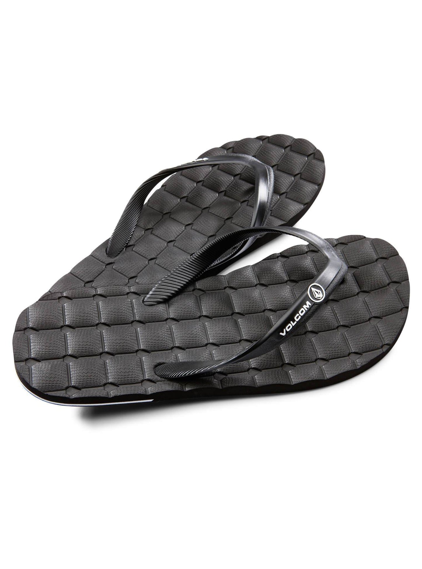 Big Boys Recliner Rubber Sandals - Black (Kids)