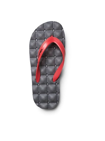 Big Boys Recliner Rubber Sandals - Crimson (Kids)