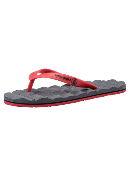 Big Boys Recliner Rubber Sandals - Crimson (Kids)