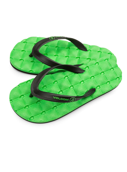 Big Boys Recliner Rubber Sandals - Poison Green (Kids)