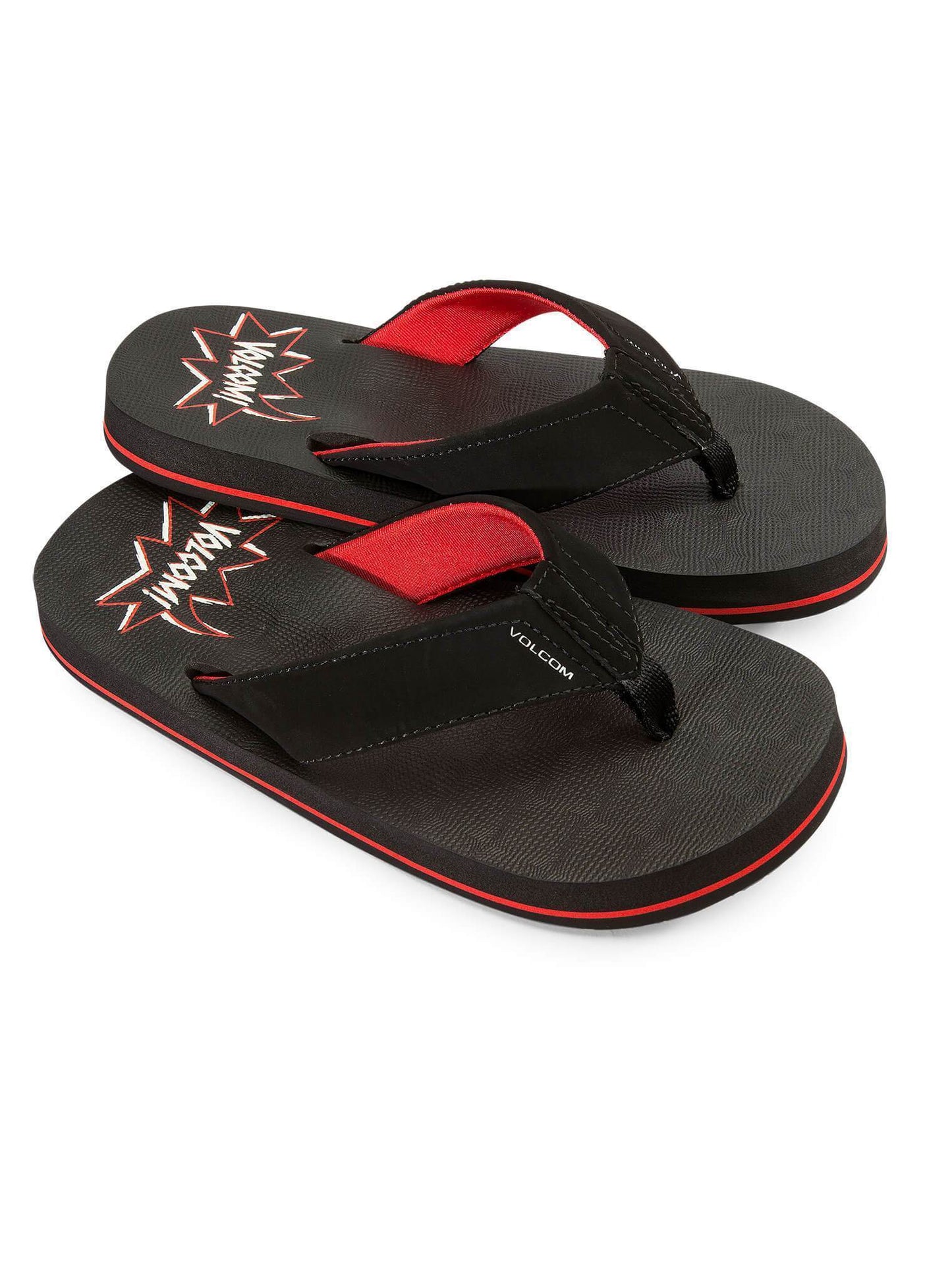 Victor Big Youth Sandals - Black Top (Kids)