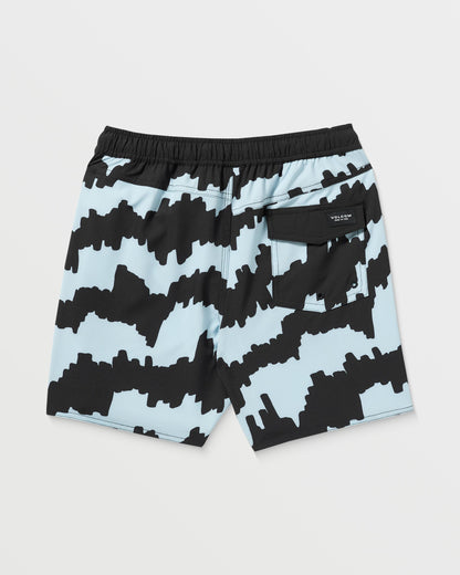 Lido Print Trunk Boardshort - ICE BLUE - (KIDS)