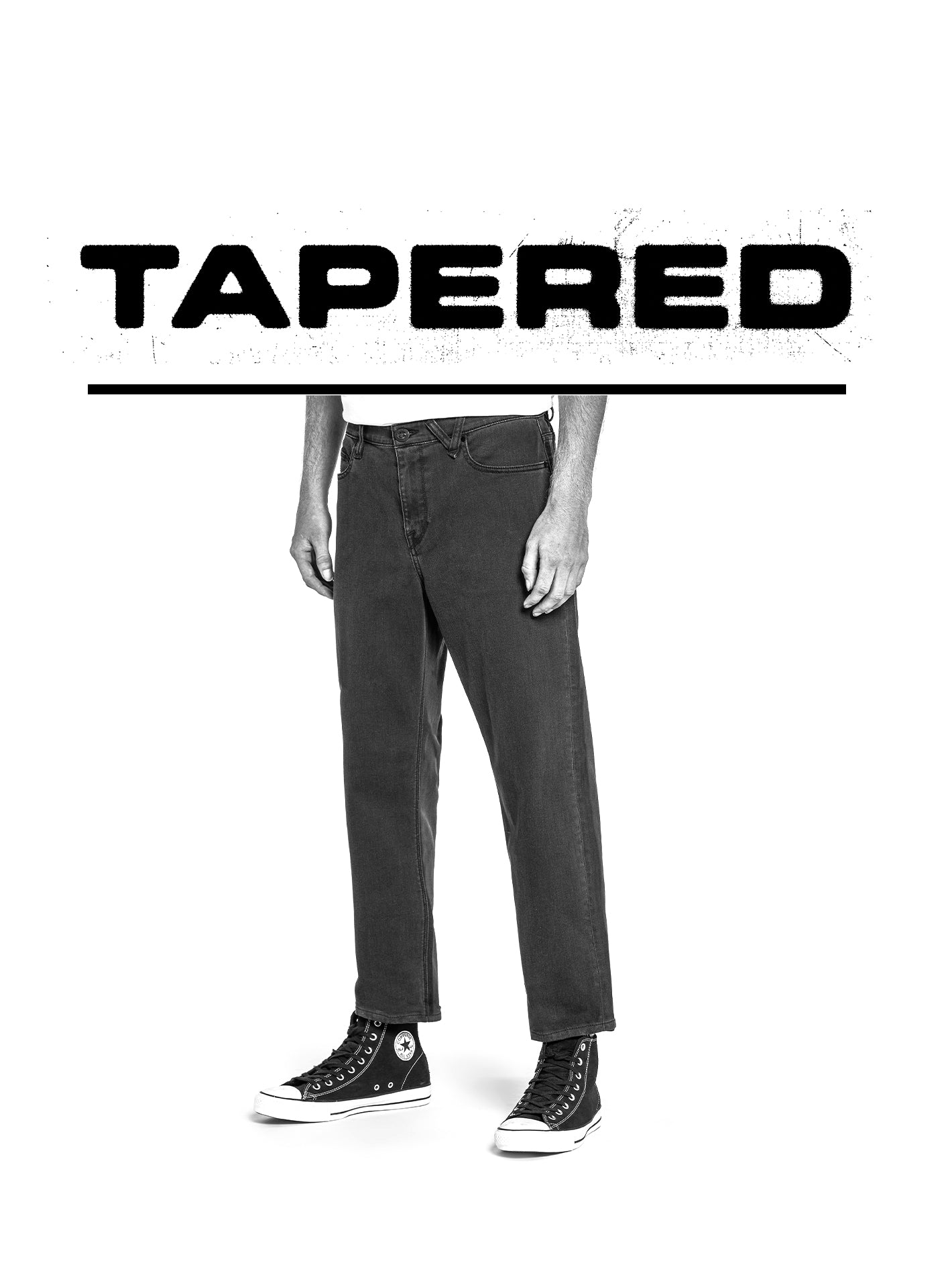 Modown Tapered Denim - INK BLACK